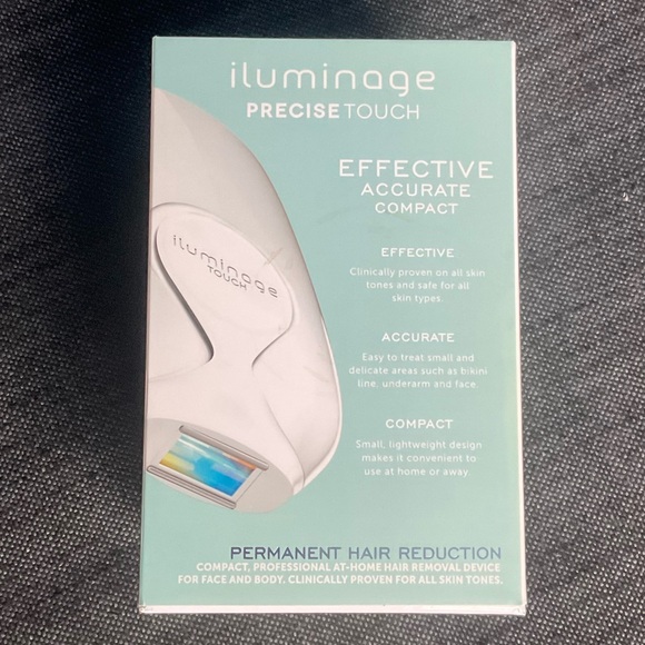 ILUMINAGE Precise Touch Laser Permanent Hair Reduction Device for Face & Body - Picture 3 of 5